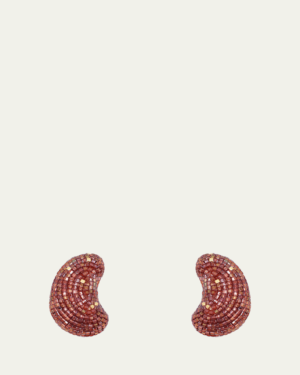 Mini Arele Beaded Earrings